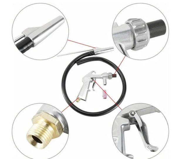 Máy phun cát cầm tay khí nén nhỏ gọn - Ảnh 4